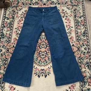 Vintage High Waisted Cropped Jeans